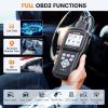 imageANCEL AD610 Pro OBD2 Scanner  ABS SRS Code Reader Check Engine Light Diagnostic Tool with ABS Bleeding AutoVIN RealTime Data Full OBD2 Functions SASOilEPB Resetblack