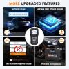 imageANCEL AD610 Pro OBD2 Scanner  ABS SRS Code Reader Check Engine Light Diagnostic Tool with ABS Bleeding AutoVIN RealTime Data Full OBD2 Functions SASOilEPB Resetblack