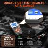 imageANCEL BA301 6V 12V Car Battery Tester 1002000 CCA Automotive Load Tester Alternator Tester Auto Digital Battery Analyzer Cranking and Charging System Test Tool for Motorcycle Car Boat Truck SUV ATVBA301