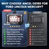 imageANCEL DS160 OBD2 Scanner fits for Ford Lincoln Mercury Full System Bidirectional Scan Tool with 30 Resets ABS Bleeding Gearbox Learning Oil Reset Lifelong Update 4 in 1 Live Data