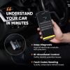 imageANCEL Echo OBD2 Scanner Bluetooth  All Systems Code Reader Car Diagnostic Tool for iOS Android Vehicle Scanner for Oil Light ampamp Brake Reset Battery Registration  Bidirectional Scan Tool Live Data