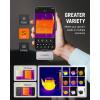 imageANCEL IR101 Thermal Camera 256x192 IR Resolution Thermal Imaging Camera for Android USBC 25Hz RealTime Diagnostic Infrared Camera 024W Thermal Imager for HomePCB InspectionAutomotive RepairIR101 Silver fit for iOS Lightning Port