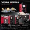 imageANCEL L300 Smoke Machine Automotive with Digital Pressure Gauge ampamp Builtin Pump Professional EVAP ampamp Vacuum Leak Detector 5X More Sensitive Than Mechanical Gauges for Fast Auto Micro Leak DetectionS200 with Mechanical Pressure Gauge