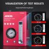 imageANCEL S3000US Smoke Machine Automotive with Builtin Air Compressor Pressure Gauge ampamp Adjustable Flow Meter Automotive Smoke Machine Leak Detector for EVAP Fuel Vacuum System ampamp MoreLight Red