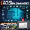 imageANCEL V5 HD Heavy Duty Truck Scanner2025 Elite Bidirectional Diesel Diagnostic Scan Tool40 Resets Full System Diagnostic Tool Code Reader ABS SRS DPF Regen for Truck ampamp Commercial Vehiclegray