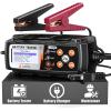imageANCEL BT521 3in1 Car Battery Charger Tester and Maintainer for 12V LeadAcid Batteries 5A Smart Trickle Charger and Desulfator with Overcharge Protection ampamp Temperature Compensation LCD Display