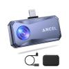 imageANCEL IR101 Thermal Camera 256x192 IR Resolution Thermal Imaging Camera for Android USBC 25Hz RealTime Diagnostic Infrared Camera 024W Thermal Imager for HomePCB InspectionAutomotive RepairIR101 Grey fit for iOS Lightning Port
