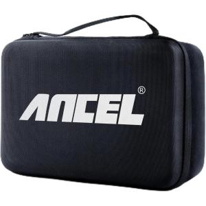 imageANCEL Large Hard Protective Case Waterproof Shockproof Eva Bag for S3000 S3000 PRO Smoke Tester  HD3300 HD3300 Plus HD3300 PRO HD3400 HD3400Pro HD3600 Heavy Truck Scanner  DS100 DS200 Car Scan Tool