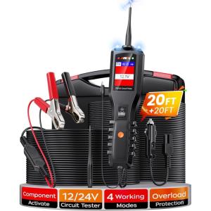 imageANCEL PB600 Power Circuit Probe Tester with Battery Relay Injector Test 835V Automotive Electrical Circuit Tester MultimeterOscilloscopeOhmmeters Power Circuit Probe Kit 30FT CablePB100