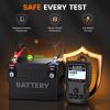 imageANCEL BT310 12V Car Battery Tester  1002000 CCA Battery Load Tester for LeadAcid ampamp Lithium Batteries Digital Analyzer Tests Cranking ampamp Charging Compatible with Car Truck Motorcycle ATV Boat